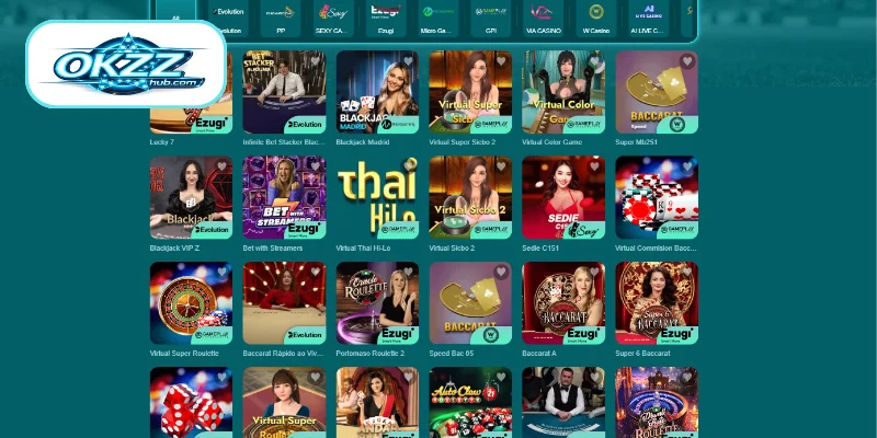 An Analysis of the OKZZ Live Casino Operational Interface