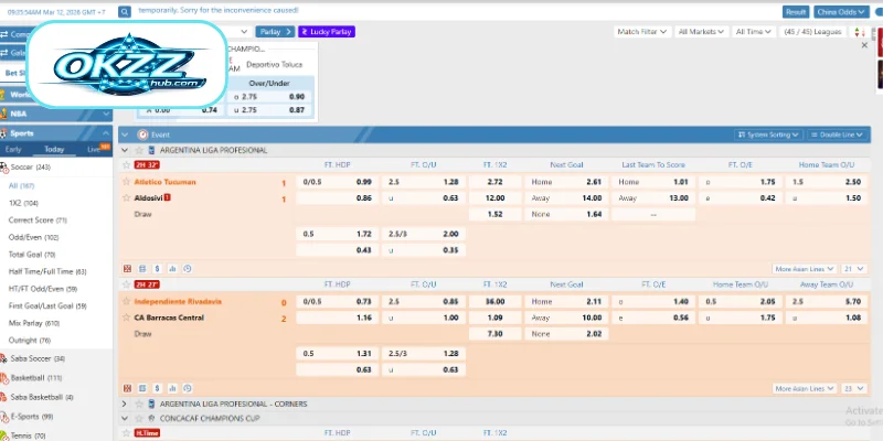 An Overview of the OKZZ Sports Betting