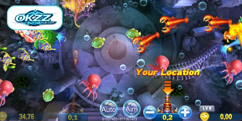 Main Features of the Royal Fishing Game at OKZZ